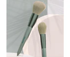 MAANGE 13Pcs/Set Artificial Fiber Wooden Handle Concealer Makeup Brush Tools-Milk Tea Color