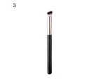 Makeup Brush Quick Shaping Excellent Ductility Thin Eyeliner Brush Professional Small Angled Eyebrow Tool for Female-3