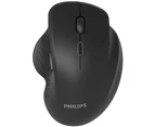 Philips SPK7624/ M624 Wireless Gaming Mouse, 2.4GHz Optical Mouse for Laptop, PC - Black