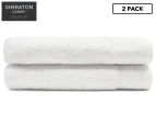 Sheraton Luxury Maison Greenwich Bath Towel 2-Pack - White