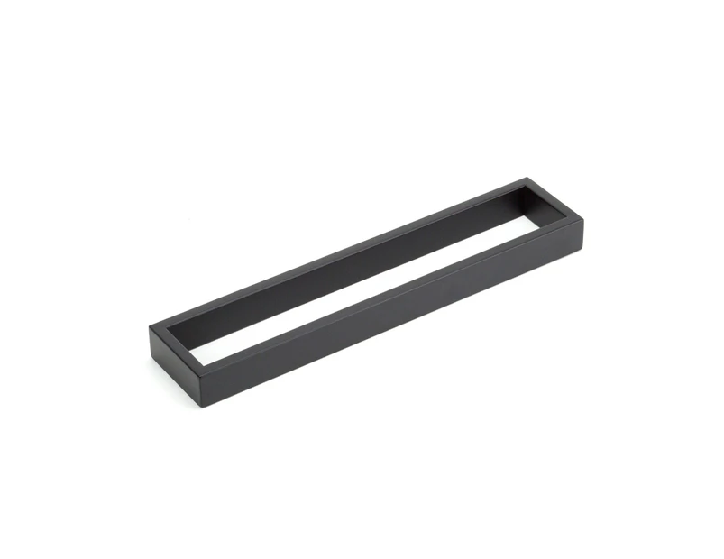 AGUZZO Montangna Stainless Steel Hand Towel Rail - Wide - Matte Black