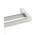 VALE Fluid 600mm Double Towel Rail - Polished Stainless Steel