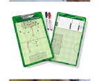 Premium Soccer Coaches Boards - 2 Sided, Dry Erase Clipboards