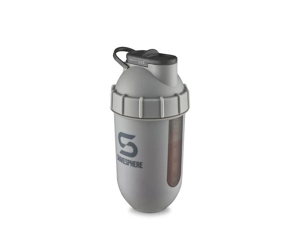 Protein shaker bottle 700mls Tumbler Double Wall Steel Concrete