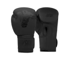 Boxing Gloves Rager Series Synthetic Leather Black for Men & Women for Punching, Training, Kickboxing & Sparring in 10oz, 12oz, 14oz, 16oz by Javson