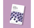 THEFACESHOP REAL NATURE Face Mask - Blueberry (EOFY DEAL)
