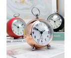Vintage Loud Bell Alarm Clocks - Copper
