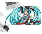 3D Hatsune Miku 231 Anime Non-slip Office Desk Mouse Mat Mouse Pads Large Keyboard Pad Mat Game