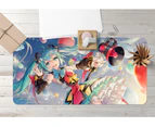 3D Hatsune Miku 144 Anime Non-slip Office Desk Mouse Mat Mouse Pads Large Keyboard Pad Mat Game