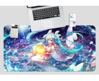 3D Hatsune Miku 292 Anime Non-slip Office Desk Mouse Mat Mouse Pads Large Keyboard Pad Mat Game