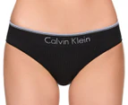 Calvin Klein Women's Surface Seamless Bikini Briefs 3-Pack - Black/Grey/Pink