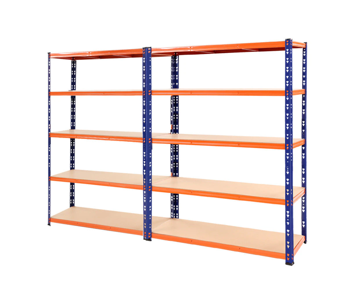 Giantz 2.4Mx1.8M Garage Shelving Warehouse Rack Pallet Racking Storage Blue