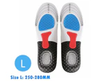 BJWD Plantar Fasciitis Insoles Foot Arch Support Insert Orthotic Shoes Orthotics Pad 250-280mm