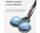 BJWD Electric Motorised Mop Head for Dyson V7 V8 V10 V11 Cordless Vacuum Cleaners Attachment Wet Dry Dual-use with 12 Mop Pads, Water Cup