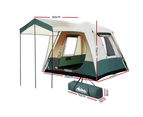Weisshorn Instant Up Camping Tent 4 Person Pop Up Tents Family Hiking Dome Camp