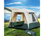 Weisshorn Instant Up Camping Tent 4 Person Pop Up Tents Family Hiking Dome Camp