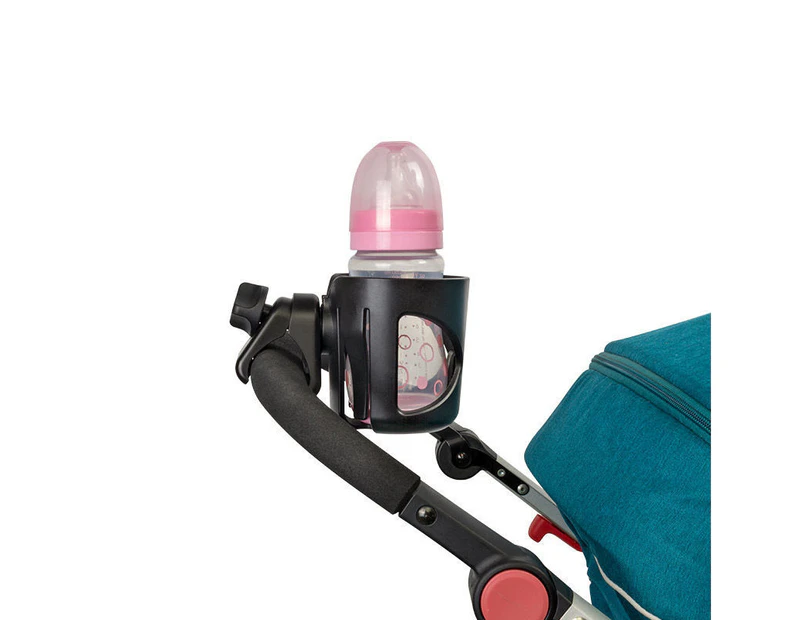 Black Universal Drink Bottle Stroller Cup Holder Baby Pram Water Milk Coffee