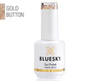 Bluesky Gel Polish 15mL - Gold Button
