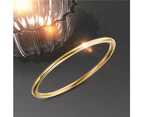 Solid Golf Bangle 3mm Gold Layered - 60