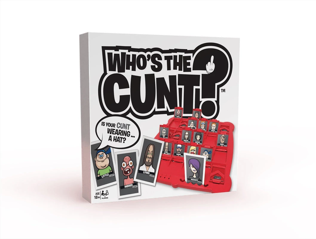 Who's The C*nt Board Game