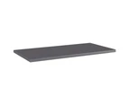 vidaXL Bookshelf Boards 4 pcs High Gloss Grey 60x30x1.5 cm Engineered Wood