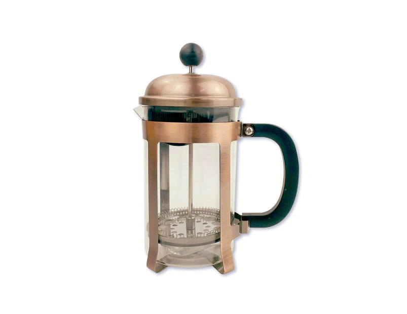 800ml Vintage Cooper French Press Coffee Plunger Glass Tea Maker