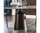 Vinasse Black Sintered Stone Round 135cm Dining Table/ Sintered Stone top/Modern/comtemporary