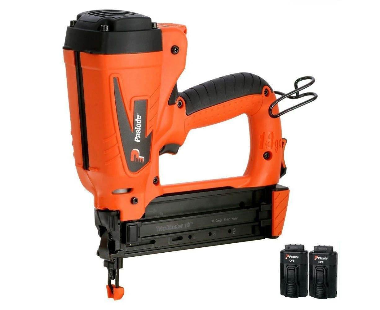 Brand New Paslode Cordless Li-ion Gas Straight Finish Nailer Kit 918000 18 Gauge 2b