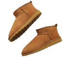 100% Australian Sheepskin UGG Ankle Boots Moccasins Slippers Shoes - Ultra Short