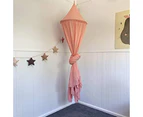 Soft Hanging Pink Bed Canopy