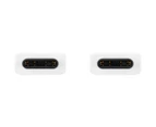 Samsung USB-C to USB-C cable - White (All Samsung USB-C Phones and Tablets)