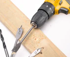 MasterSpec 92-Piece Power Tool Kit 18V Cordless Hammer Drill Screw Flap Bits Sockets Set