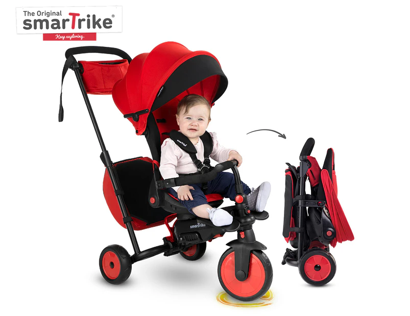 SmarTrike 6-in-1 STR7 Stroller Trike - Red