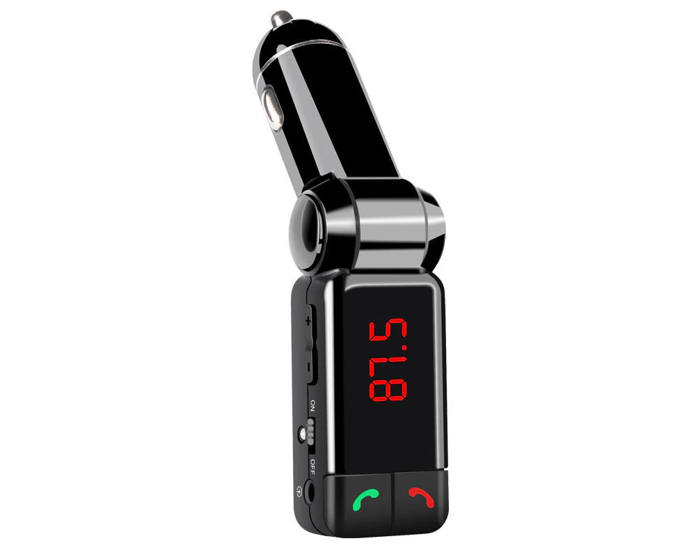 Bluetooth Car Kit FM Transmitter Handsfree Car Charger MP3 Player USB