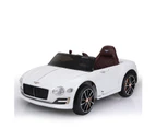 Bentley Exp 12 Speed 6E Licensed Kids Ride On Electric Car - White