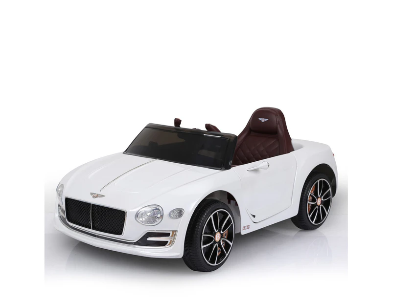 Bentley Exp 12 Speed 6E Licensed Kids Ride On Electric Car - White