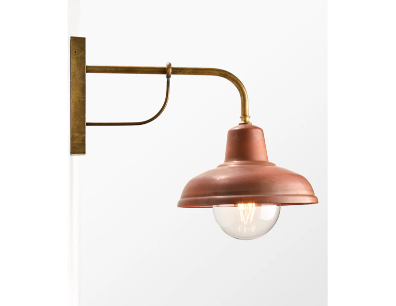 Deksel Aged Copper Exterior Wall Lights IP54