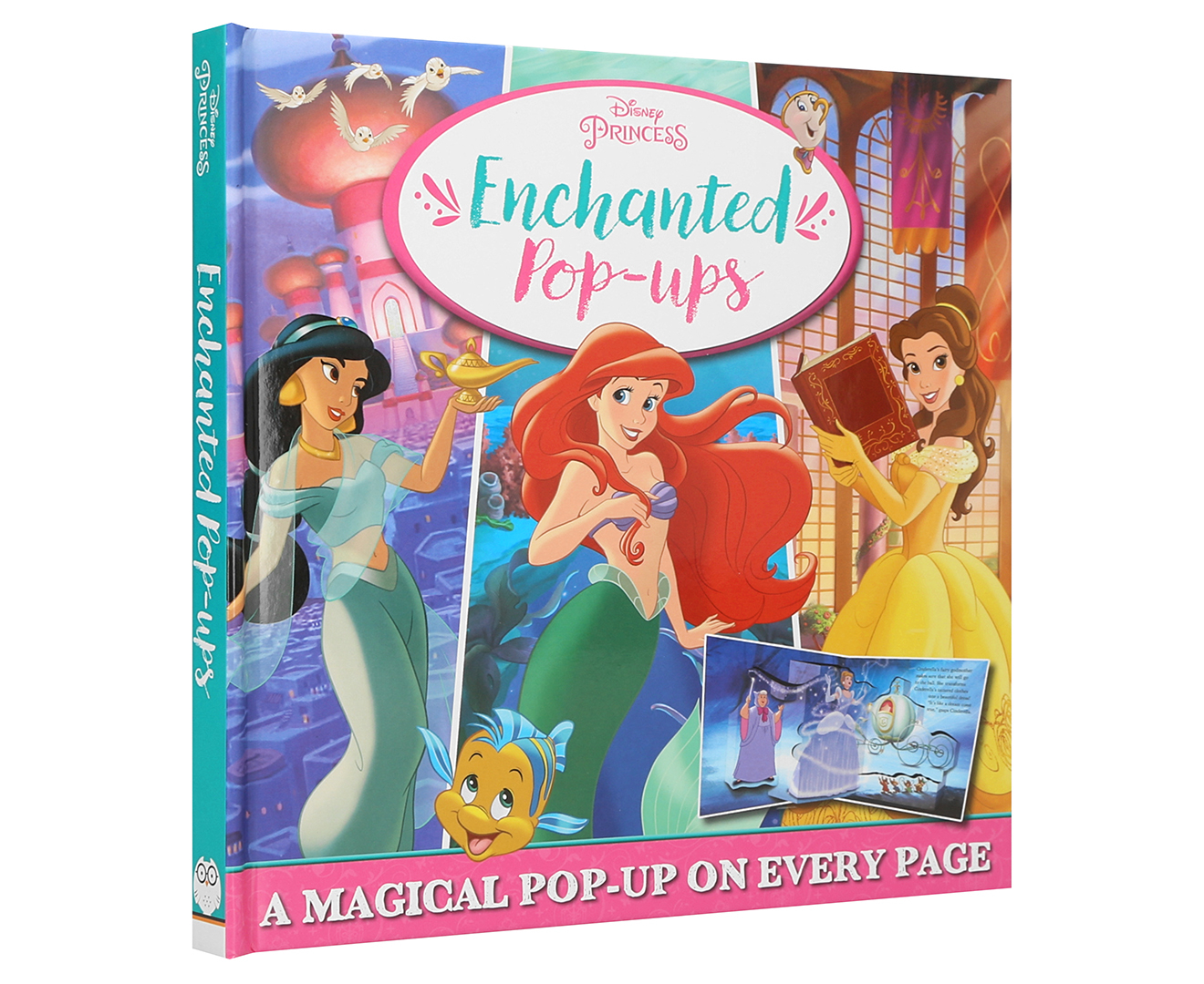 Disney Princess Enchanted Pop-Ups Hardcover Pop-Up Book | Catch.co.nz