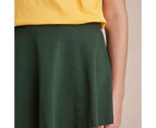 Target School Knit Skorts - Green