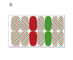 Nail Transfer Christmas Patterns Non-Fading Ultra Thin Plaid Xmas Nail Art Foils Winter Decor for Female-D