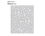 Nail Sticker Christmas Patterns Non-Fading Ultra Thin Christmas Snowflakes Nail Foil Stickers for Female-6
