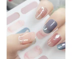 Nail Polish Film Back Glue Vivid Patterns Ultra Thin Full Waterproof Environmentally Nail Stickers for Manicure-4