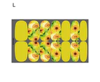 Manicure Decal Universal DIY Easy to Use Sunflowers Nail Art Transfer Sticker for Autumn-L