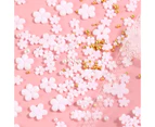 1Pack Nail Art Flower Decorative Exquisite Resin Five-petal Little Floral Manicure Decoration for Women-Golden