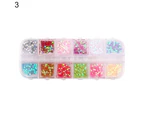 Nail Art Butterfly Star Heart Circle Sequins DIY Glitter Flakes Manicure Decor-3#