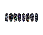 Xmas Style Snowflake Starry Sky Nail Art Stickers Decals Manicure Decoration