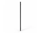 Desk Mounted Screen Joining Pole 360 Degrees 1200X30X30Mm - Black