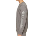 Columbia Men's Logo Fleece Crew - City Grey