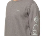 Columbia Men's Logo Fleece Crew - City Grey