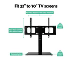 Artiss TV Stand Mount Bracket for 32"-70" LED LCD Swivel Tabletop Desktop Plasma